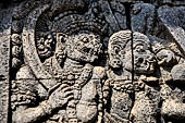 Candi Panataran - Main Temple. Ramayana relief. 